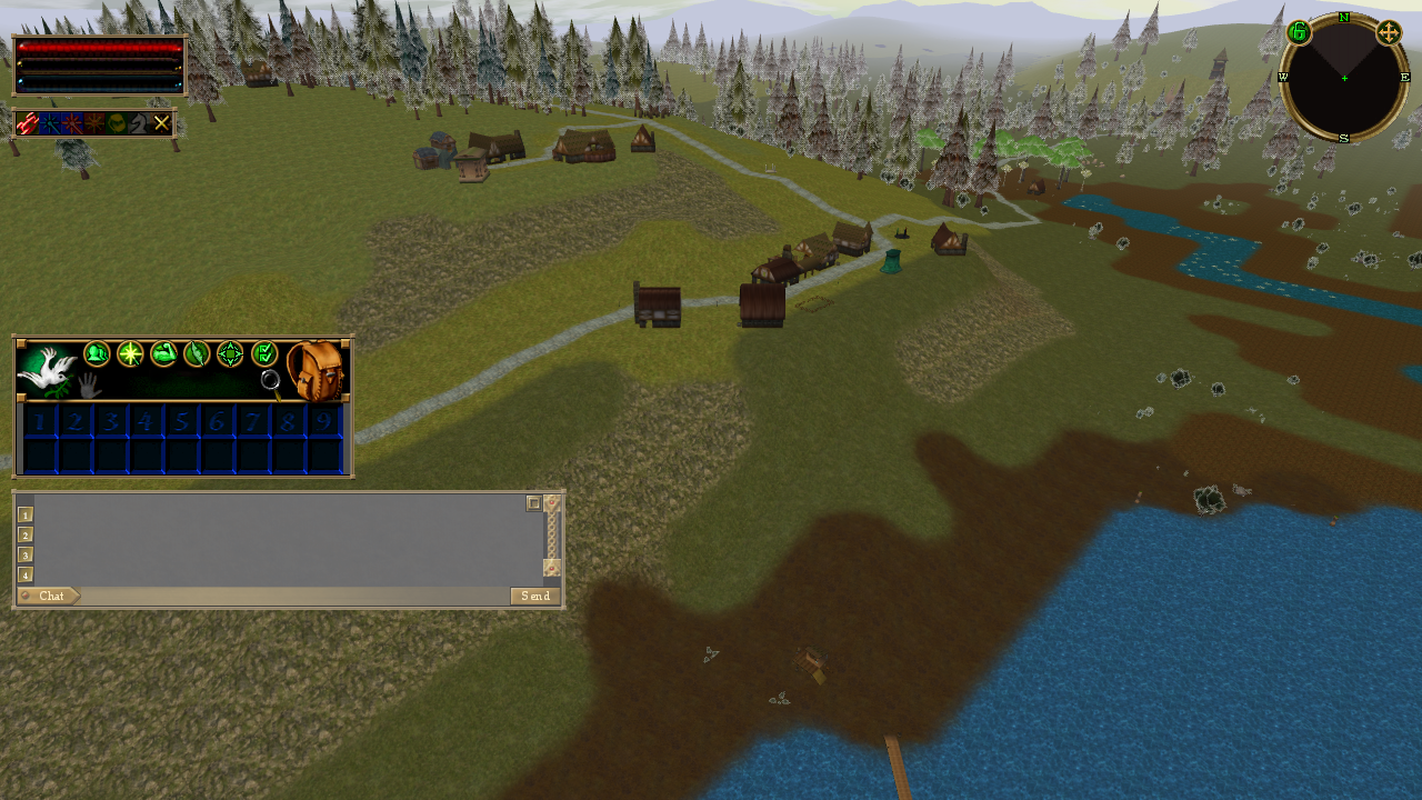 V6k: sky rendered on Vulkan